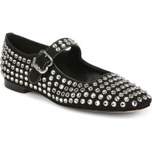 NWT Sam Edelman Michaela Rhinestone Mary
Jane Flat Sz 7,5 (no original box)